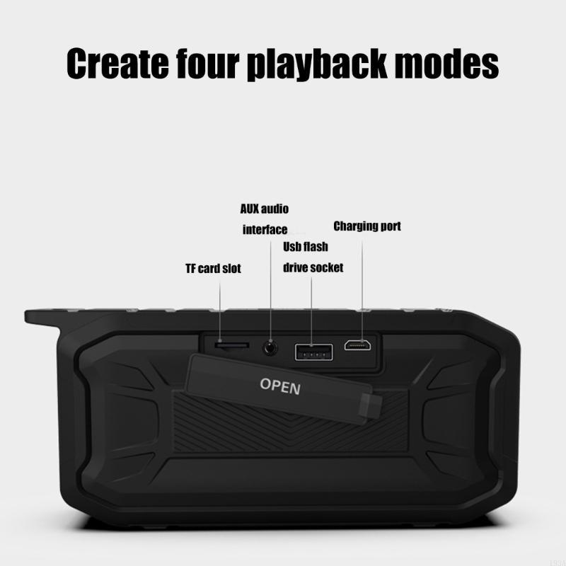Portable Bluetooth Speaker Waterproof Ipx7 - Wireless Speaker Bluetooth-compatible 5.0 IPX7 Waterproof