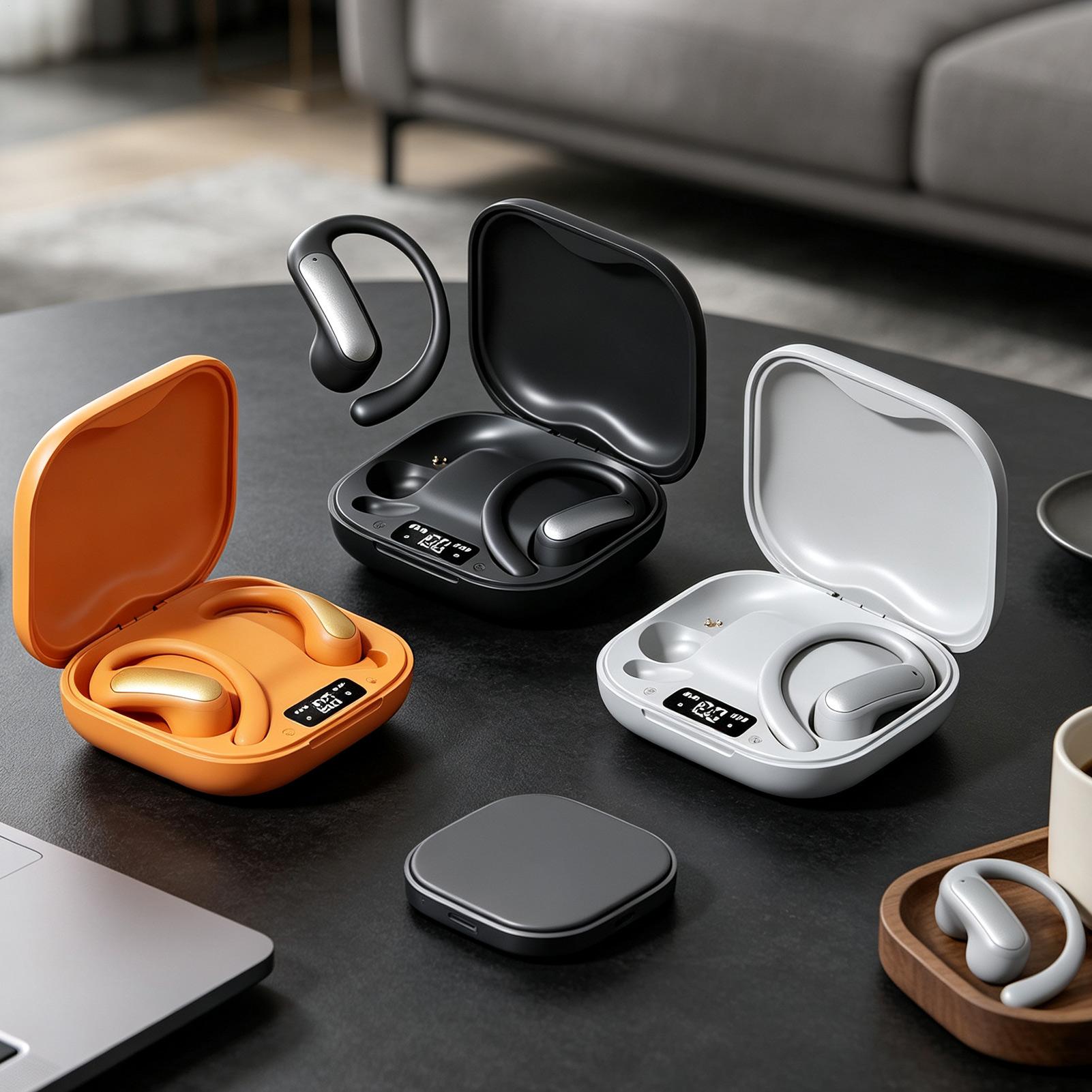 Headphones - Translation Headphones Digital Display AI Open