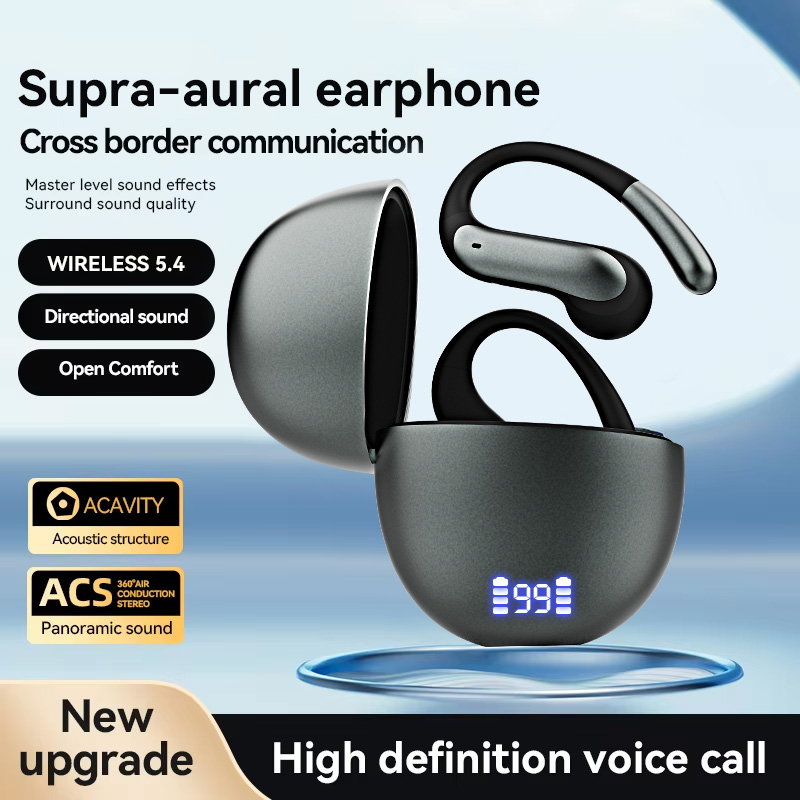 Anc Wireless Over Ear Headphones - K10 Model Air Pods Wireless Bluetooth