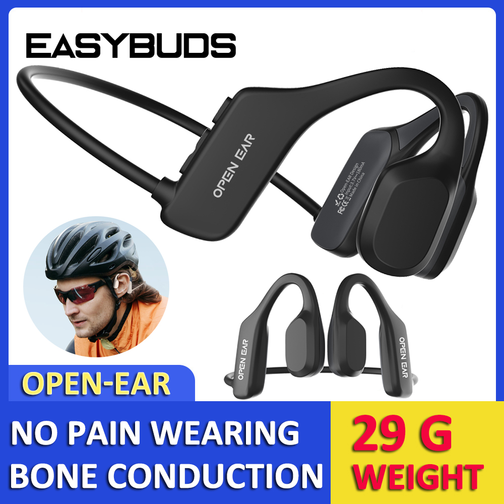 Bone Conduction Running Headphones - EASYBUDS Bone Conduction Headphone Sport Running