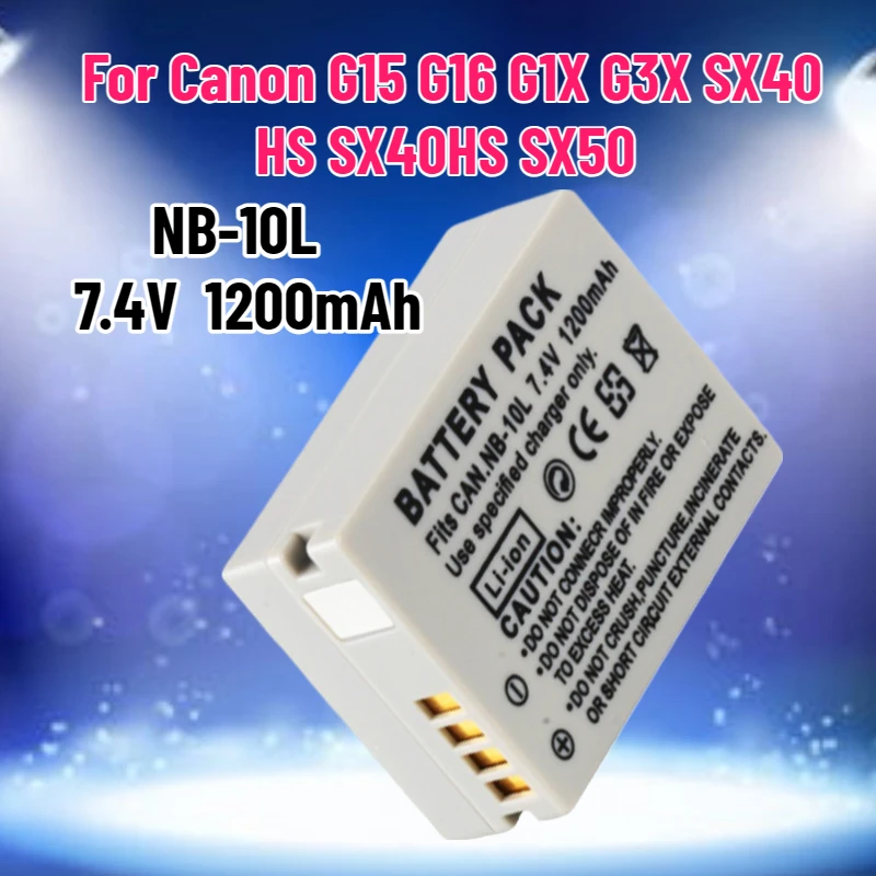 SWZY 1200mAh Battery NB-10L fo - Drones recension och pris