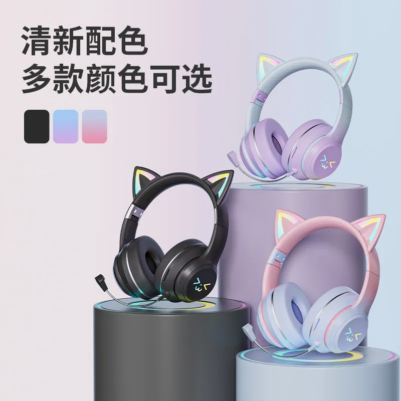 Cat Ear Wireless Bluetooth Hea - Cat Ear Bluetooth Headset Led recension och pris