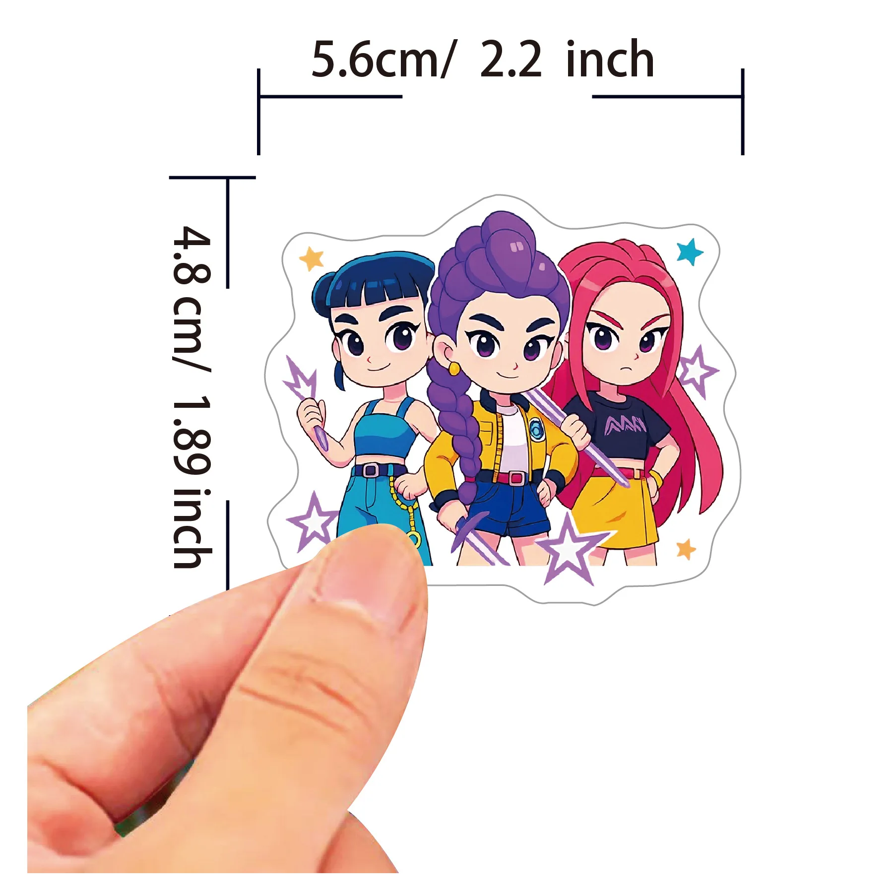 60Pcs Anime Girls Lumi Mila Zo - Laptops recension och pris