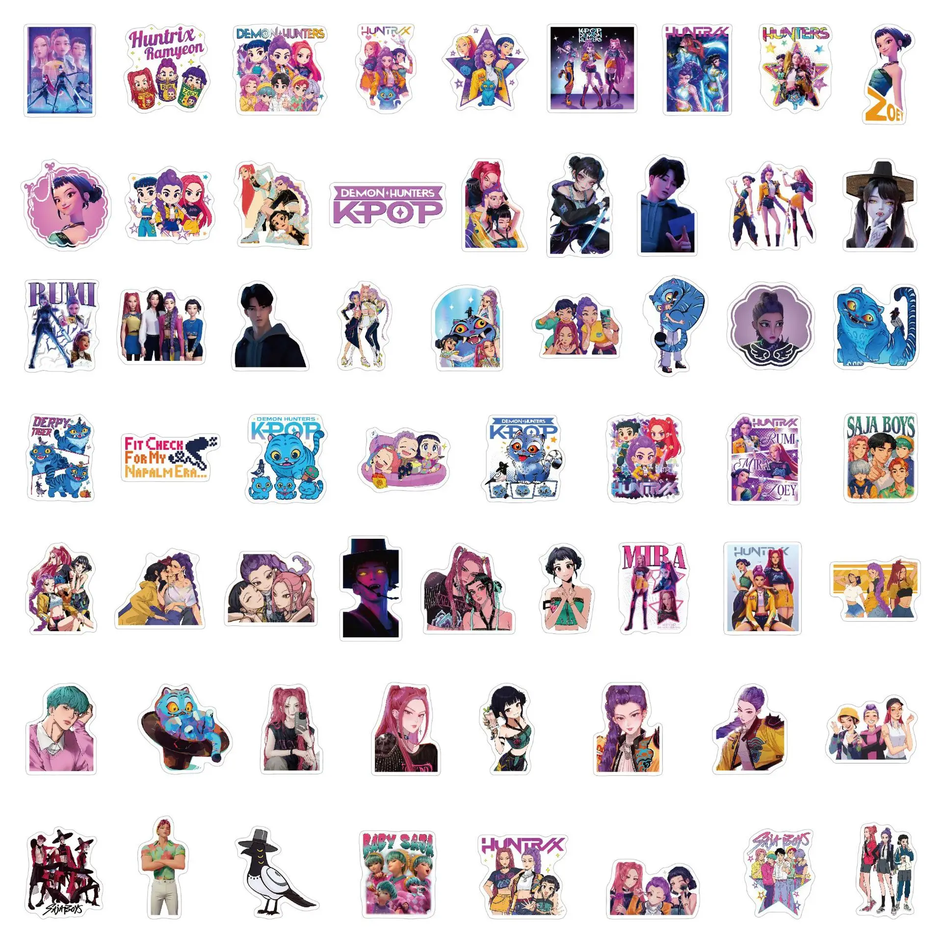 60Pcs Anime Girls Lumi Mila Zo - Laptops recension och pris