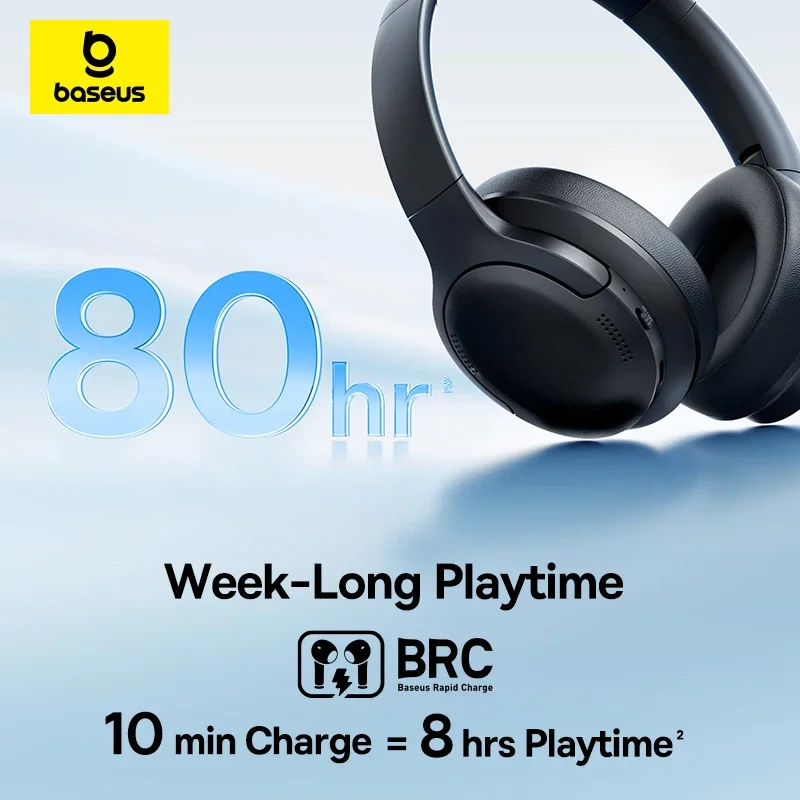 Baseus BH1 Lite ENC Wireless H - Anc Wireless Over Ear Headphones recension och pris