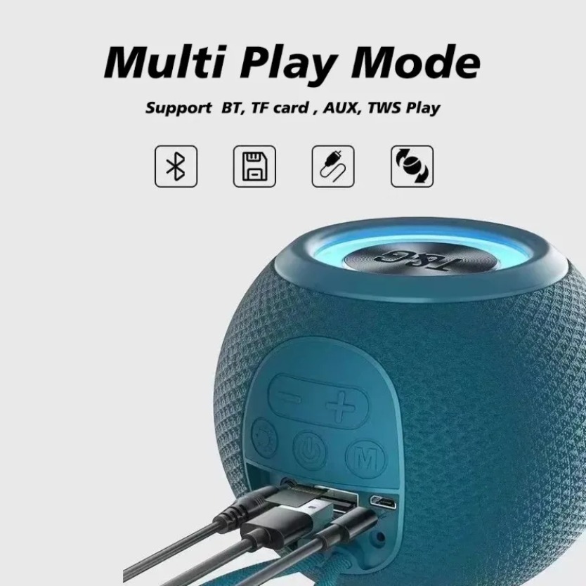 TG337 TWS Bluetooth Loudspeake - Portable Bluetooth Speaker Waterproof Ipx7 recension och pris