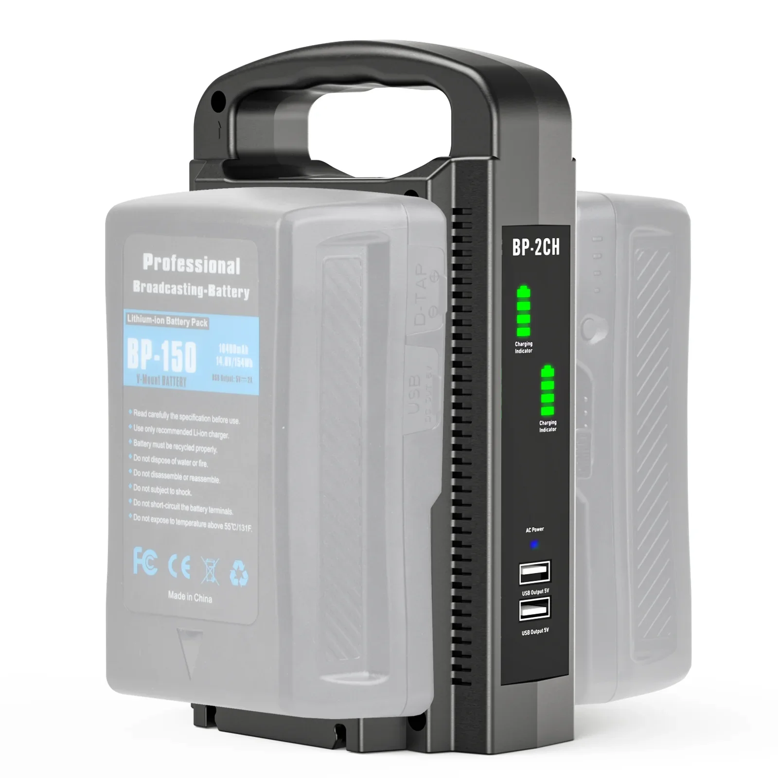 SWZY BP-2CH V Mount Battery Ch - Drones recension och pris