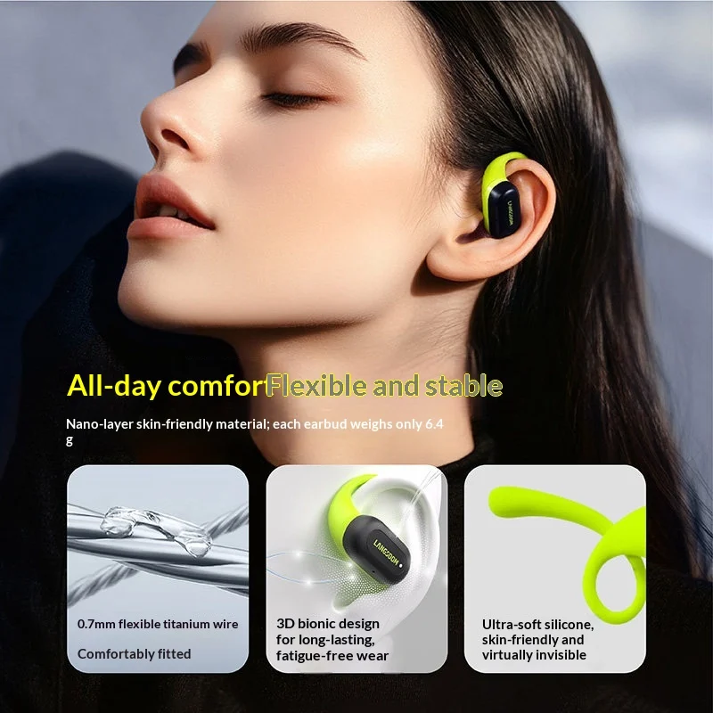 LANGSDOM TS17 Open Ear Bluetoo - Bone Conduction Running Headphones recension och pris