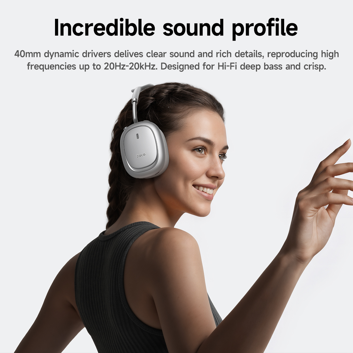 Over The Ear ANC Noise Cancell - Anc Wireless Over Ear Headphones recension och pris