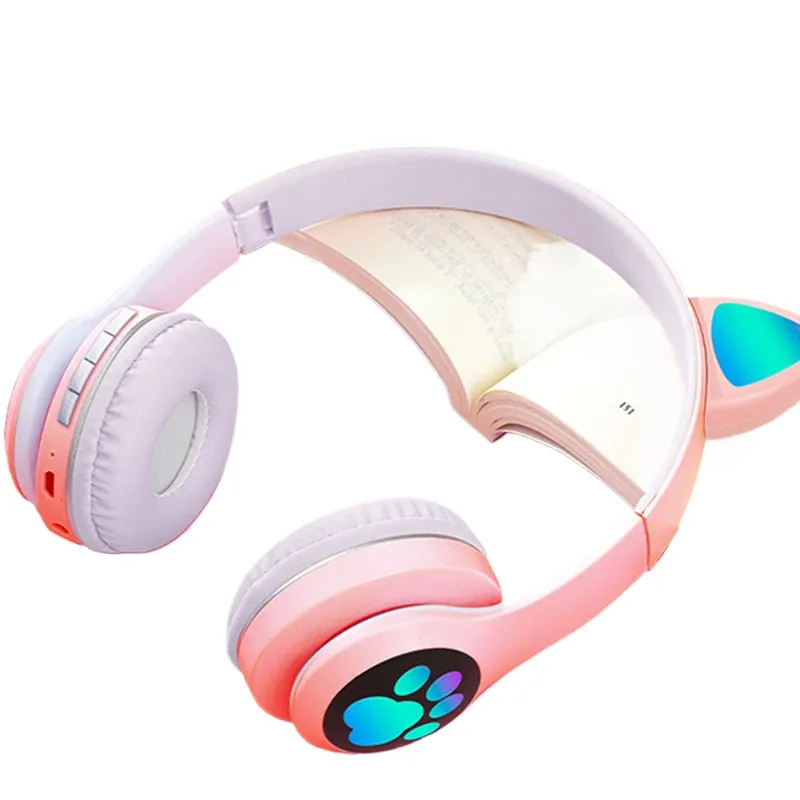 Cat Ear Wireless Headphones Bl - Cat Ear Bluetooth Headset Led recension och pris