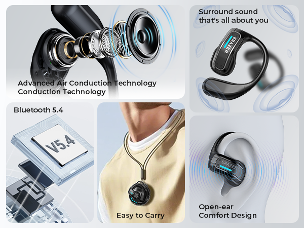 ERAZER X8 Real Time Translatio - Headphones recension och pris