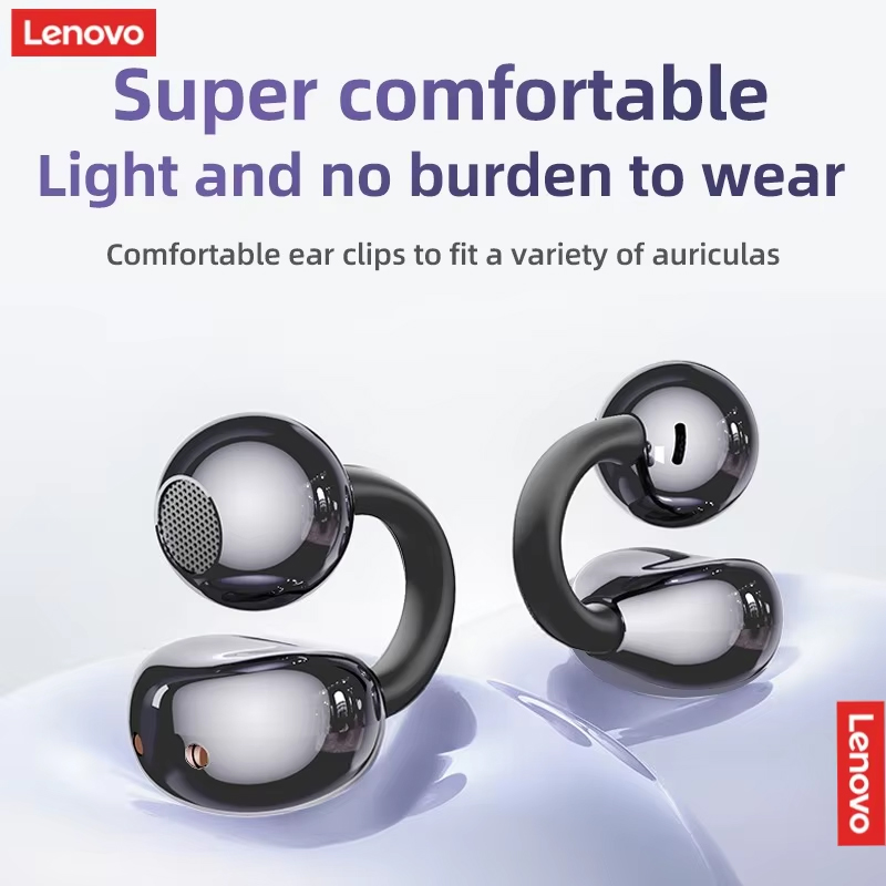 Lenovo TA410 Ear Clip Wireless - Open Ear Air Conduction Headphones recension och pris