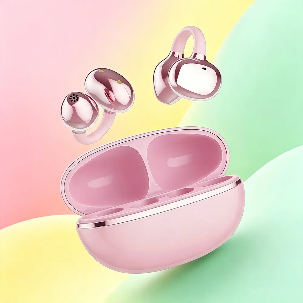 Open Ear Bluetooth Headset Cli - Open Ear Air Conduction Headphones recension och pris