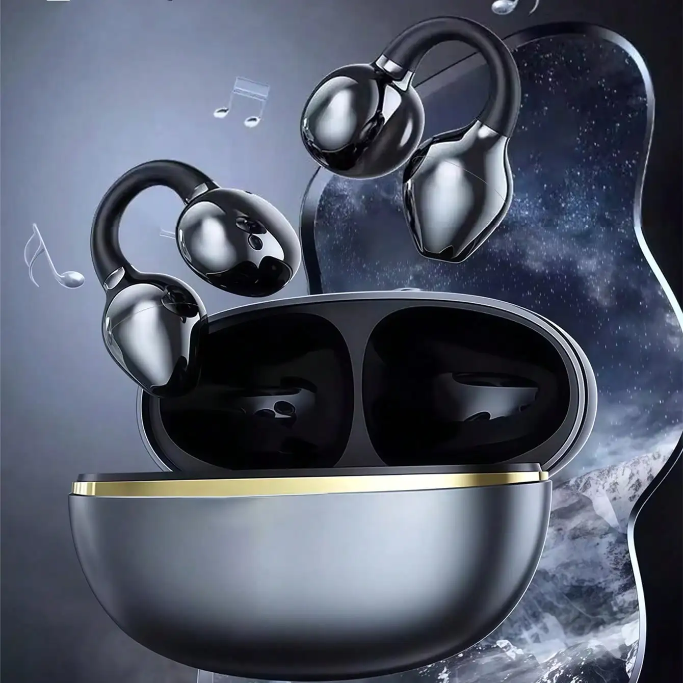 Open Ear Bluetooth Headset Cli - Open Ear Air Conduction Headphones recension och pris