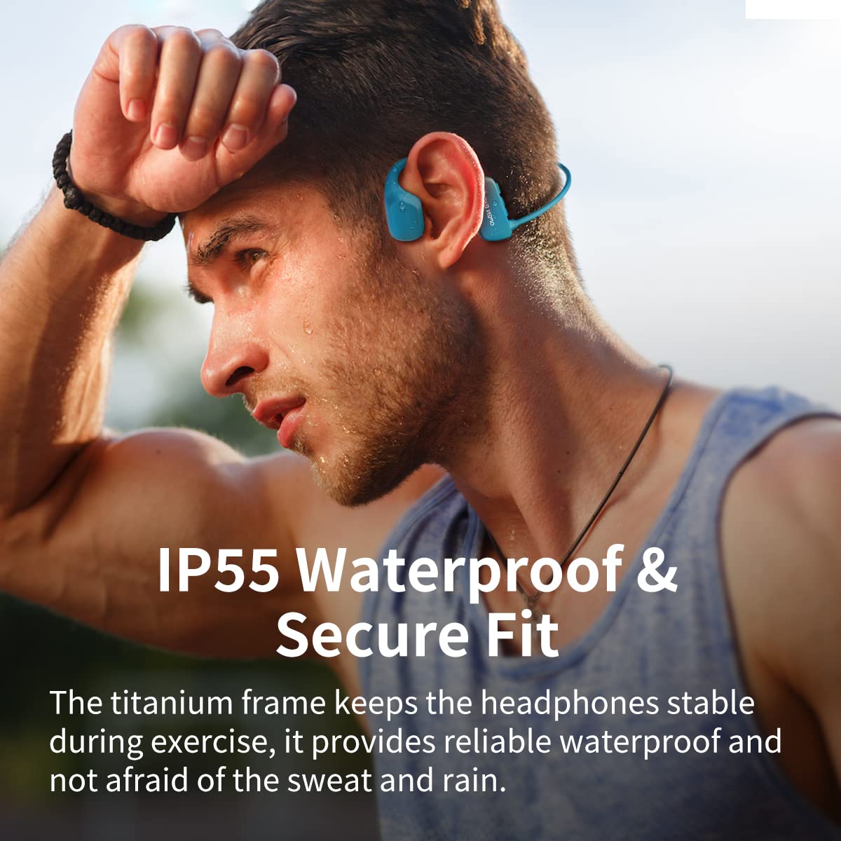 EASYBUDS Bone Conduction Headp - Bone Conduction Running Headphones recension och pris