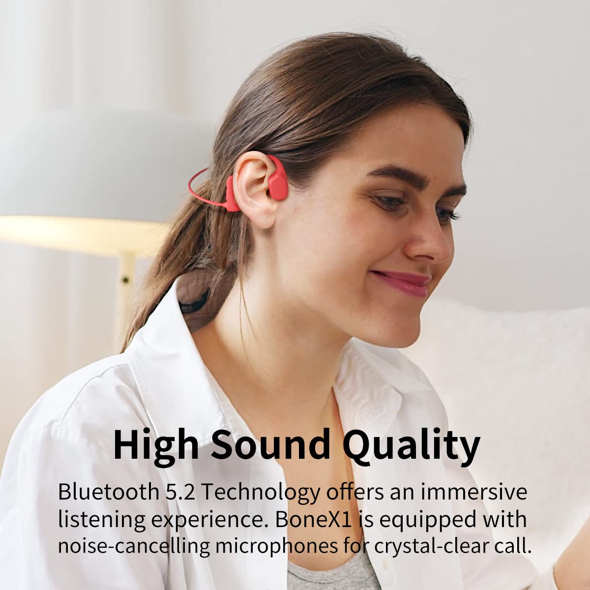 EASYBUDS Bone Conduction Headp - Bone Conduction Running Headphones recension och pris