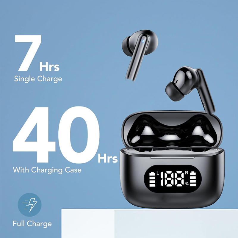 HiFi Stereo Wireless Earbuds w - Bone Conduction Running Headphones recension och pris