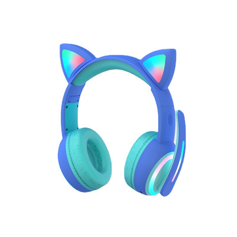 Bluetooth Headphones Cat Ear D - Cat Ear Bluetooth Headset Led recension och pris