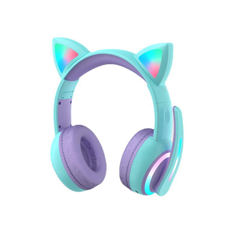 Bluetooth Headphones Cat Ear D - Cat Ear Bluetooth Headset Led recension och pris