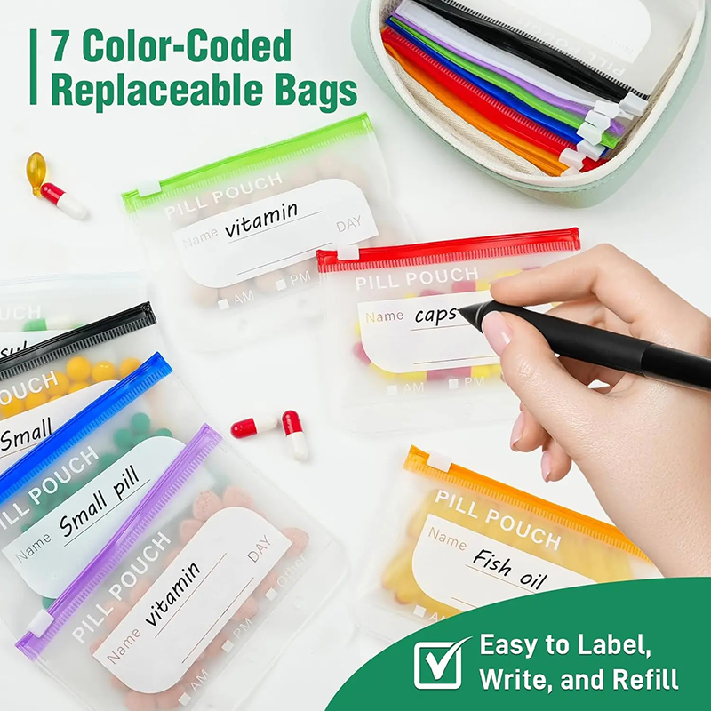 7/14 Pouch Weekly Pill Organiz - Laptops recension och pris
