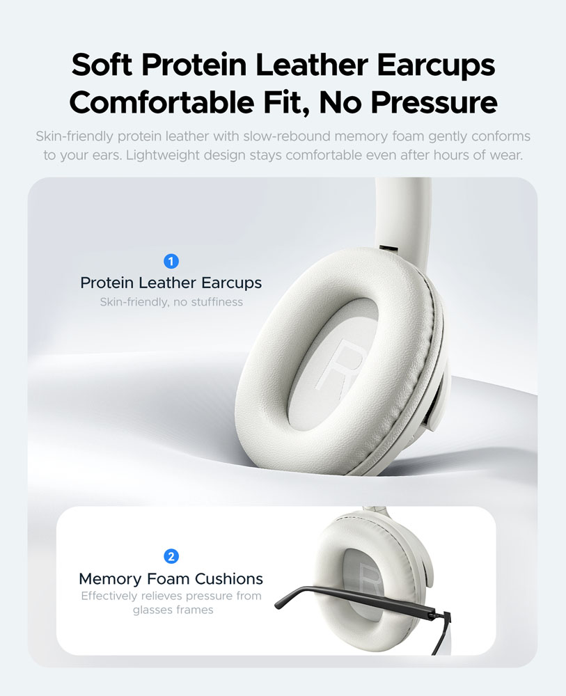 ORICO Wireless Over-Ear Blueto - Anc Wireless Over Ear Headphones recension och pris