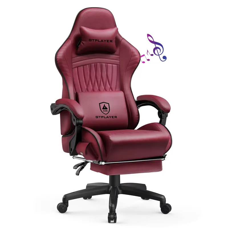 GTPLAYER Gaming Chair with Spe - Speakers recension och pris