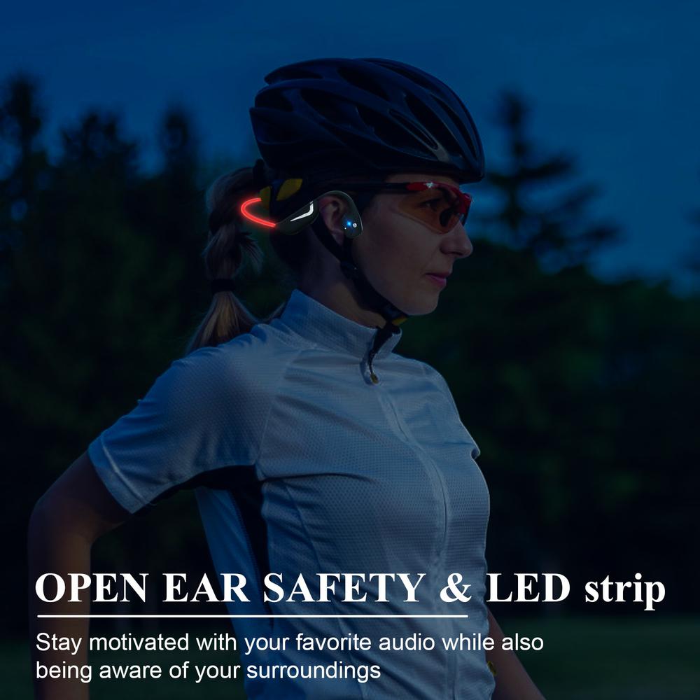 DV68 Pro Bone Conduction Bluet - Bone Conduction Running Headphones recension och pris