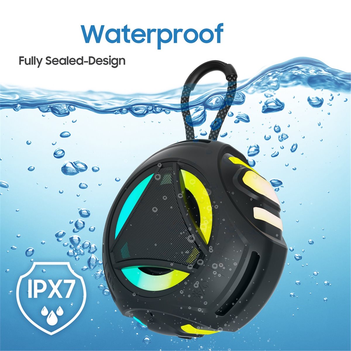 Mini Bluetooth Shower Speaker  - Portable Bluetooth Speaker Waterproof Ipx7 recension och pris