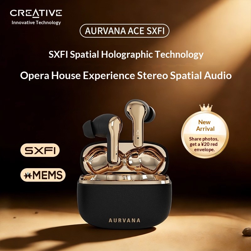 New Creative ACE SXFI TWS Earp - Tws Earbuds Bluetooth 5.3 recension och pris